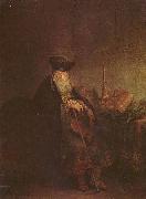 Rembrandt Peale Biblische Gestalt oil on canvas